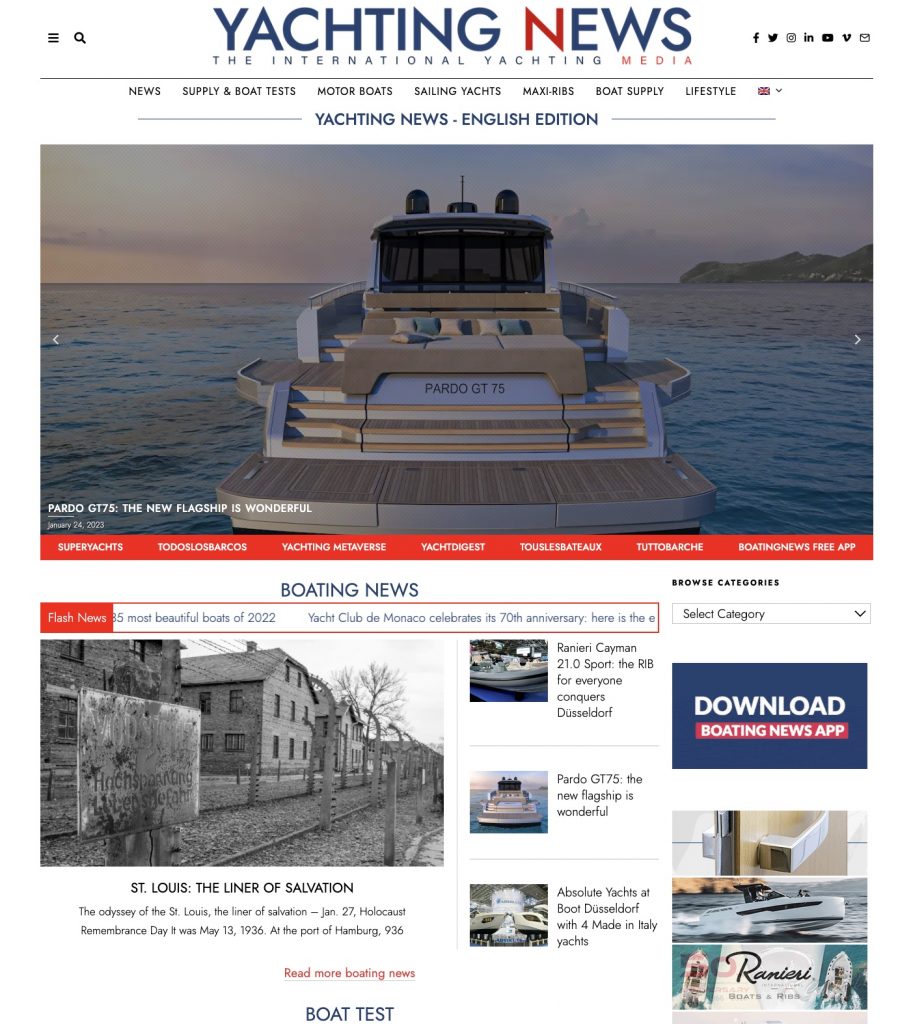 yachting news